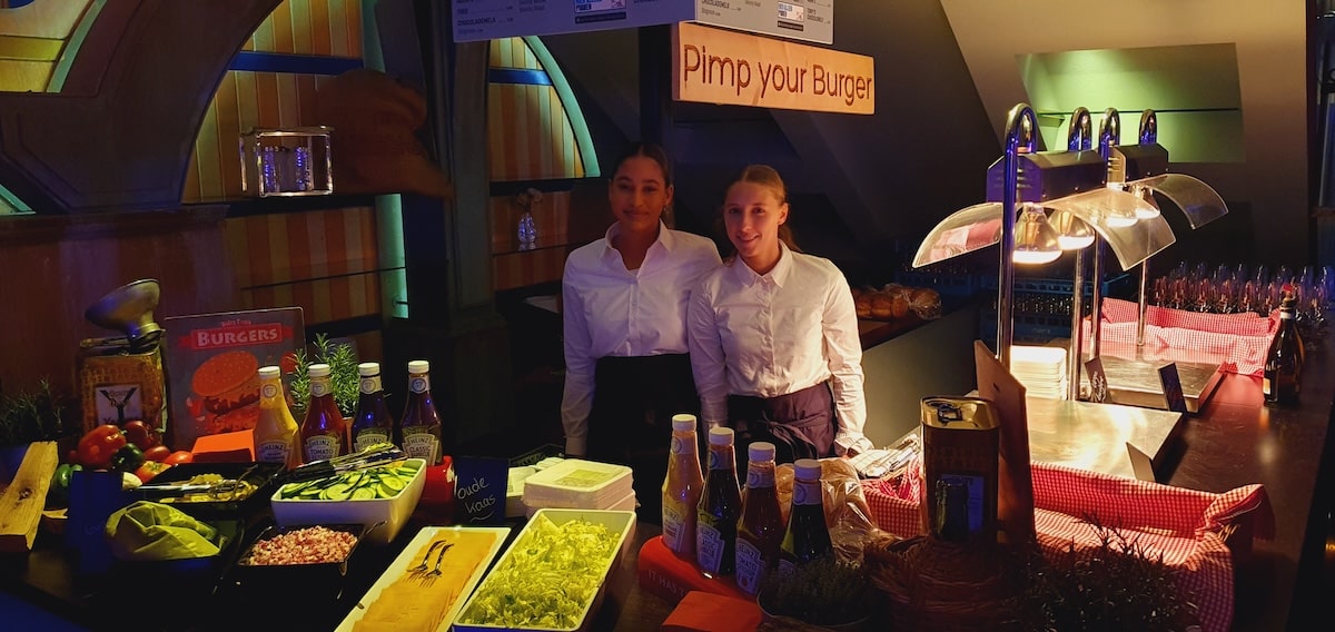 Pimpyourburger-personeel