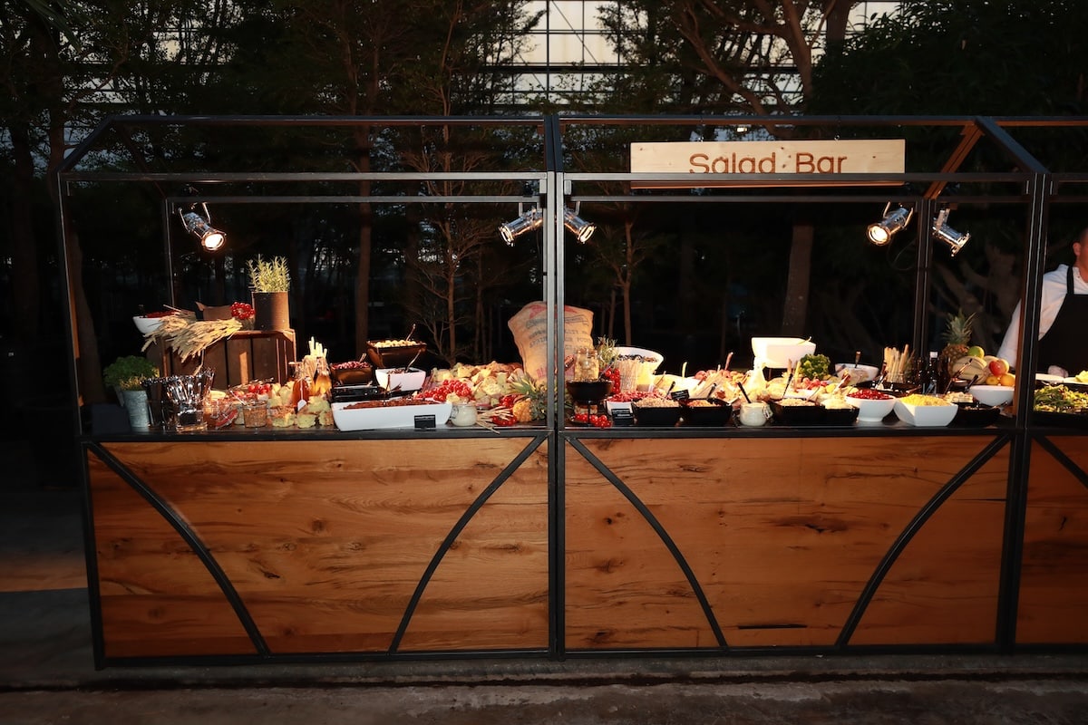Saladbar-voor